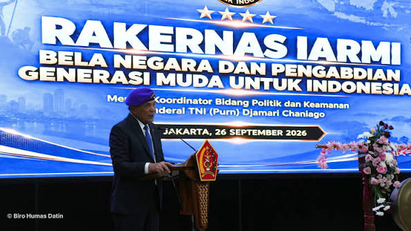 Rapat Kerja Nasional (Rakernas) dan Pelantikan Pengurus Dewan Pimpinan Nasional (DPN) Ikatan Alumni Resimen Mahasiswa Indonesia (IARMI) IX Tahun 2026